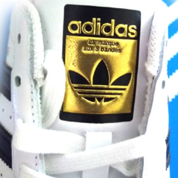 New Women's Adidas Superstar Genuine Leather Fashionable Sneakers/Athletic/Tenni - Picture 12 of 14